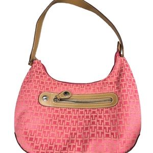 Y2K Tommy Halfiger Barbie Pink shoulder purse